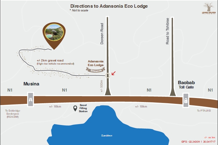 Contact Us, Adansonia Eco Lodge